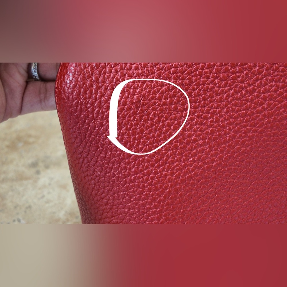 Coach Outlet Laurel Shoulder Bag - Red - Picture 7 of 9